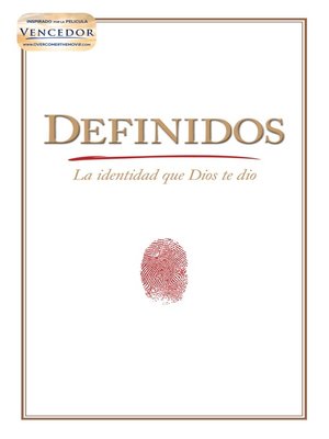 cover image of Definidos: La identidad que Dios te dio